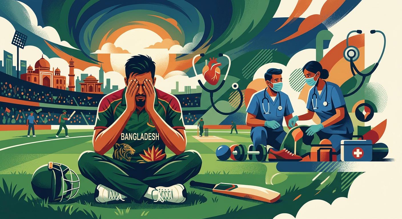 জাতীয় দলের ক্রিকেটারদের চোট সমস্যা: কাঠগড়ায় বিসিবির মেডিকেল বিভাগ