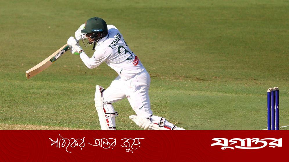 অস্ট্রেলিয়ার বিপক্ষে টেস্ট ক্রিকেটে প্রথম ফিফটির দেখা পেলেন তানজিদ তামিম